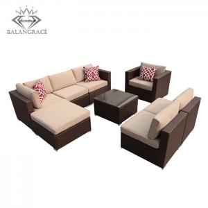 BGRF1017-rattan sofa